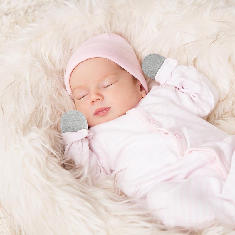 ONESING Baby Mittens - Newborn Mittens No Scratch 0-6 Months Warm for Newborn Baby Boys & Girls - Image 5